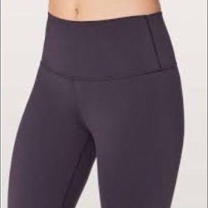 Lululemon Wunder Under Crop 4 Boysenberry
